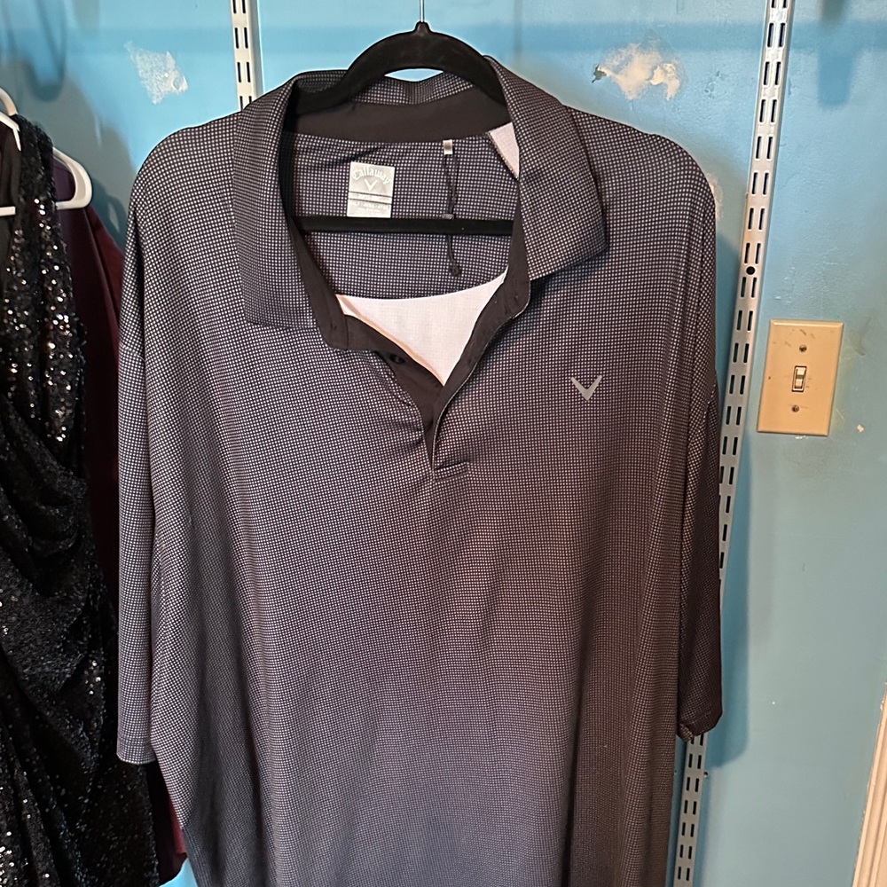 Callaway Men's Gray Polo Shirt
